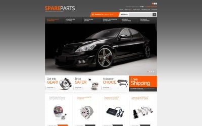 Безкоштовні шаблони OpenCart для автозапчастин