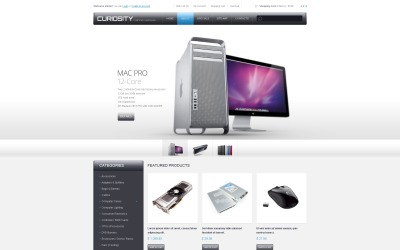 Безкоштовний шаблон OpenCart Store Digital Technologies
