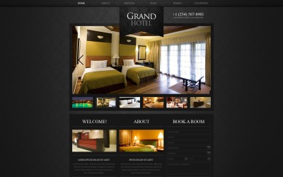 Gratis hotels WordPress-thema