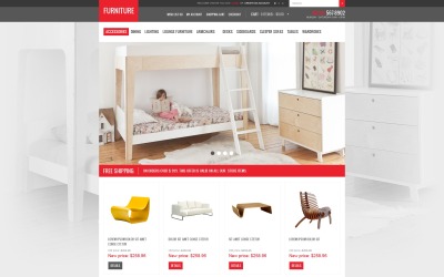 Gratis möbel OpenCart -mall