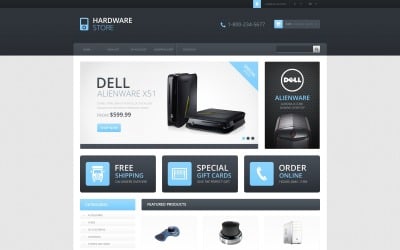Kostenlose Computer Store Responsive OpenCart-Vorlage