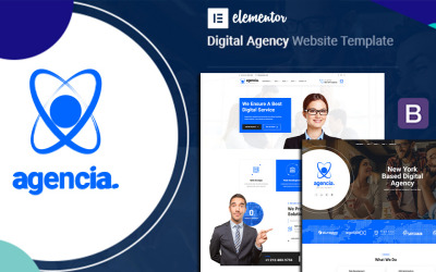 Багатоцільова тема для WordPress Elementor електронної комерції Agencia