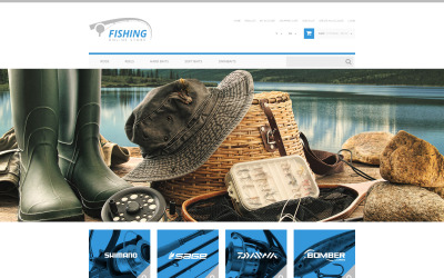 Gratis Fishery Responsive OpenCart -mall