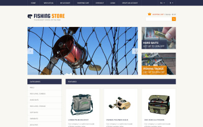 Gratis Fiske Responsive OpenCart Mall