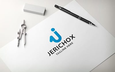 Jericho Letter J Professioneel Logo