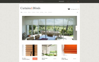 Plantilla OpenCart receptiva de decoración de ventana gratuita