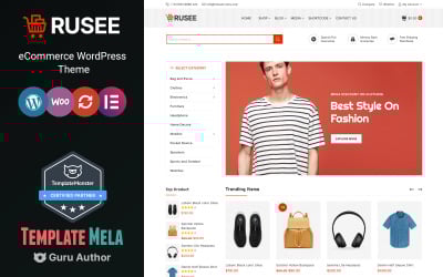 Rusee - Elementor WooCommerce Theme for Fashion