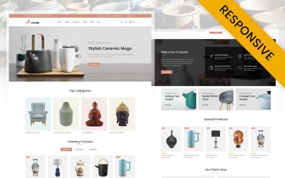 Artstamp - Адаптивна тема Prestashop у магазині мистецтв та скульптур