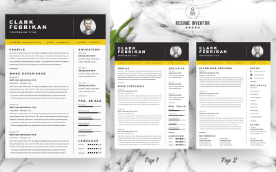 Febrikan / Szablon CV