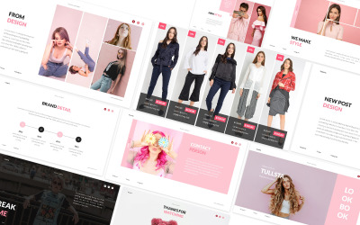Šablona snímků Google Tullsta Lookbook