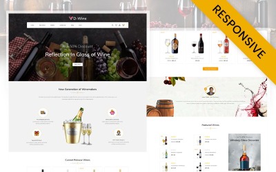 DWine - Plantilla adaptable de Prestashop para la mejor tienda de vinos