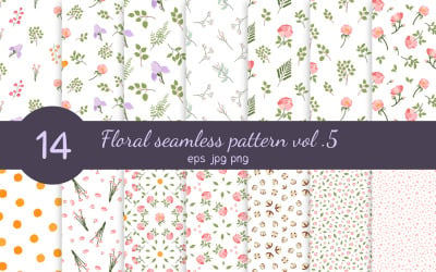 Floral Seamless Pattern Vol. 5
