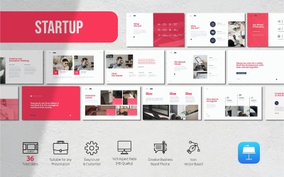 Startup - Prezentacja biznesowa - Szablon Keynote