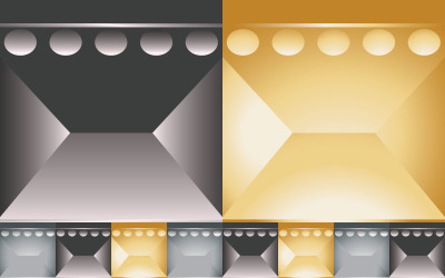 Fundo de iluminação festoon