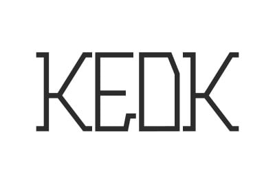 Police d&amp;#39;affichage Keok Sans Serif