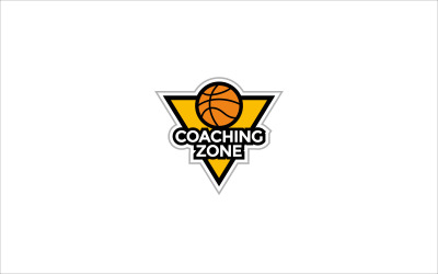 szablon wektor coachingu koszykówki