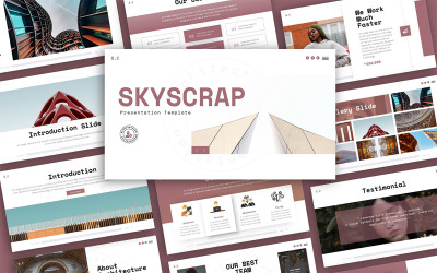 Skyscrap Mimarisi Sunum Şablonu