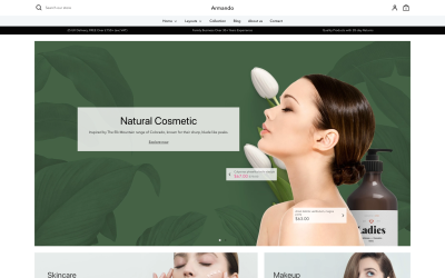 Armando - Тема Shopify для красоты и косметики