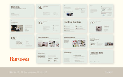 Barossa - Prezentacja biznesowa - Szablon Powerpoint