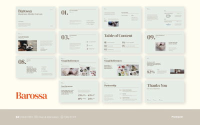 Barossa - Üzleti bemutató - Powerpoint sablon