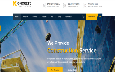Constructo - İnşaat HTML Şablonu
