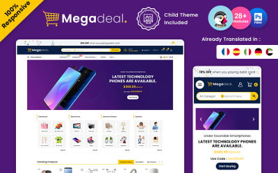 Megadeal – Boutique Prestashop Electronique Multi-Usage