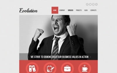 Free Advertising Agency WordPress Template