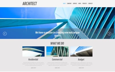 Free Architecture Business WordPress Theme