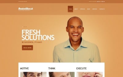 Free Bright Business WordPress Theme