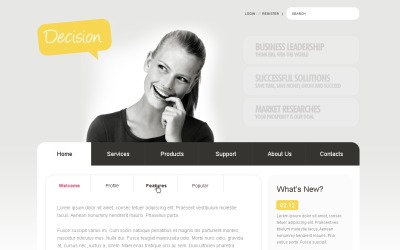 Free Business &amp;amp; Services Promotion WordPress Theme