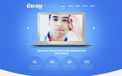 Free Business &amp;amp; Services WordPress Design for Promotion Website