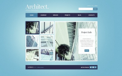 Free WordPress Design for Architecture Organization