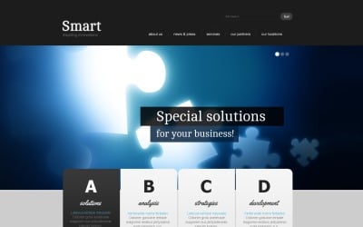 Modello responsive gratuito per WordPress per aziende e servizi