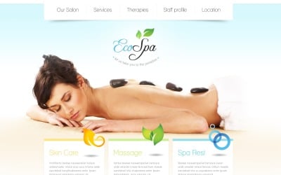 Sito Web WordPress gratuito per salone di bellezza