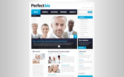 Tema di promozione WordPress gratuito per affari e servizi