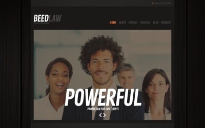 Tema gratuito de WordPress para abogados negros