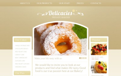 Thème WordPress gratuit pour la boulangerie