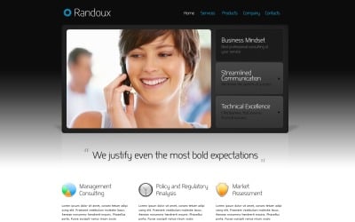 Business &amp;amp; Services Free to Use WordPress Theme