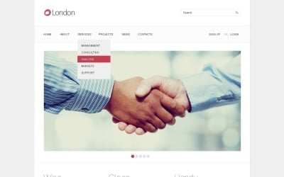 Business & Services Free WordPress Website