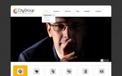 Free Business and Services WordPress Responsive Theme
