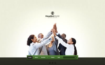 Free of Charge Business & Services WordPress Template