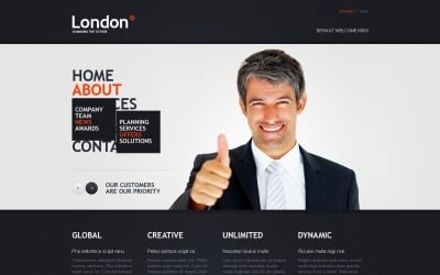 Free of Charge WordPress Responsive Business &amp;amp; Services Theme