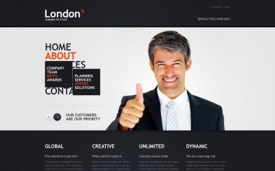 Free of Charge WordPress Responsive Business &amp;amp; Services Theme
