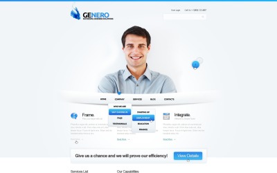 Free WordPress Theme for Business and Services
