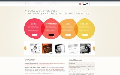 Free WordPress Theme for Online Business &amp;amp; Services Promoting