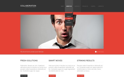 Gratis sjabloon voor bedrijven en services WordPress-organisaties
