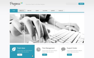 Gratis WordPress-promotiesjabloon voor bedrijven en services