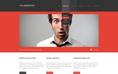 İş ve Hizmetler WordPress Kuruluşları için Ücretsiz Şablon