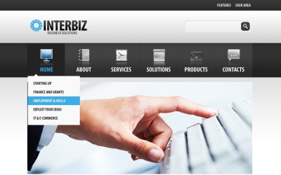 Modello gratuito di sito WordPress per attività e servizi