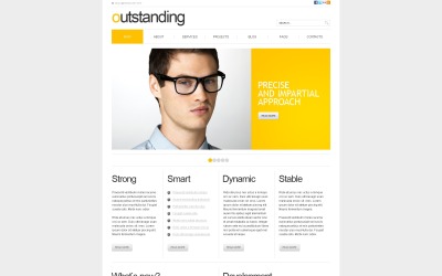 Tema Bootstrap gratuito per WordPress Business &amp;amp; Services